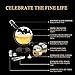 NEX Whiskey Decanter Globe Set, Etched World Globe, Crafted Glass Sailing Shipe, 1000ml Capacity, Ice Tongs, Whiskey Stones, Home Bar Liquor Decoration, Alcohol Gifts for Father& Husband