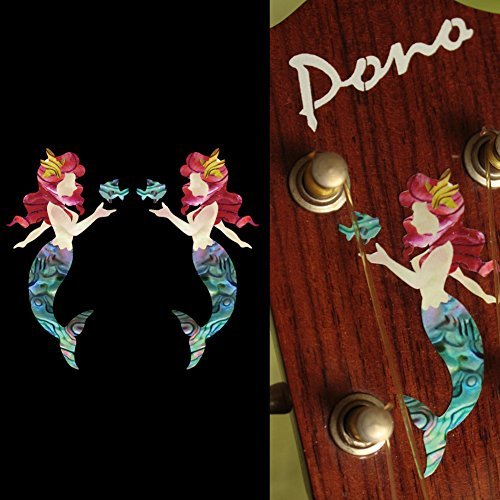 Little Mermaid Inlay Stickers Decals L&R