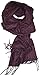Veronz Super Soft Luxurious Classic Cashmere Feel Winter Scarf (Plum) With Gift Box