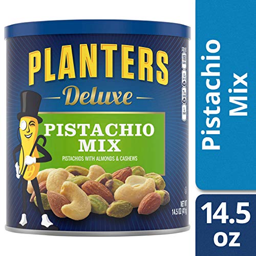 1 Planters+Deluxe+Pistachio+Salted+Canister