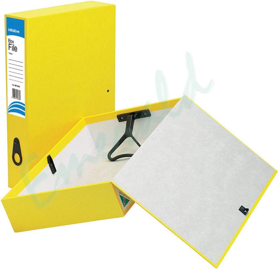 [Pack of 3] Foolscap Lock Spring Box Files 70mm Document A4 Paper