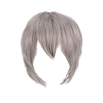 Amazon Com Xilalu Multi Color Short Straight Hair Wig Anime