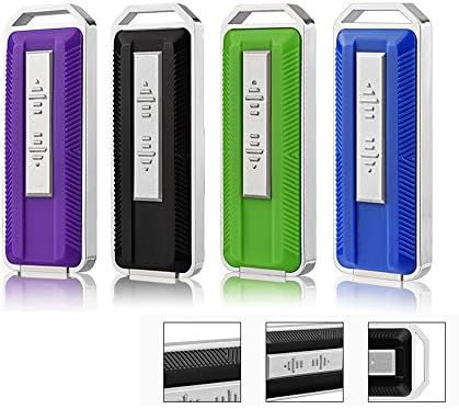 JUANW 4PCS 16GB USB 2.0 Glide Flash drive Memory Stick with 4 Mixed Colors (Black Blue Green Purple)