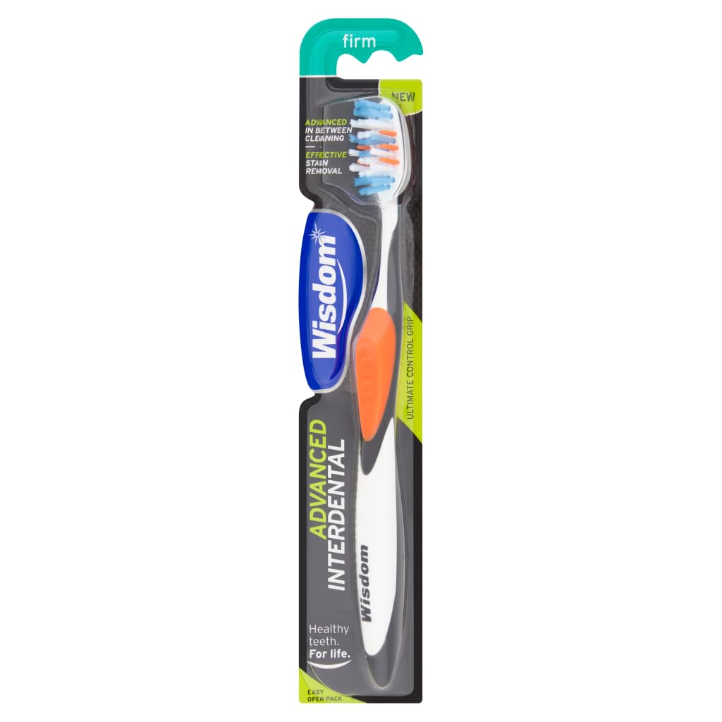 Wisdom Advanced Interdental Firm Toothbrush, Pack of 10