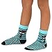 TeeHee Little Boys Fashion Fun Cotton Crew Socks 6 Pair (6-8 Years, Invisible Face)
