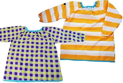 Amazon Co Jp レディーメイド Ready Mades スモック 90cm 281パープルチェック 服 ファッション小物