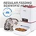 KUPPET Automatic Pet Feeder, 6L Dogs Cats Food Dispenser with Timer Programmable, Portion Control, Voice Record Remind, Distribution Alarm, IR Detect, 4 Meals a Daythumb 1