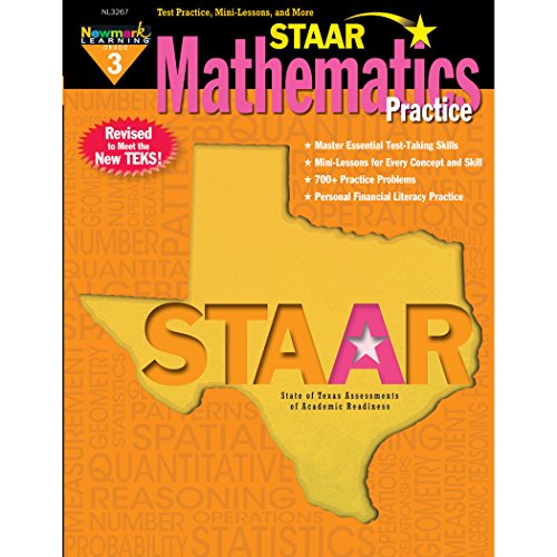 Newmark Learning Grade 3 Staar Mathematics Practice Aid 3