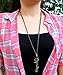 Ebsem Music Musical Instruments Necklace, Genuine Leather Cord Surfer Jewelry for Men & Women (Saxophone)