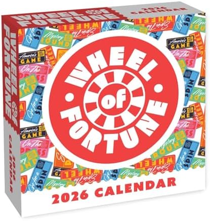Wheel of Fortune 2025 Day-to-Day Calendar: Sony: 9781524889869