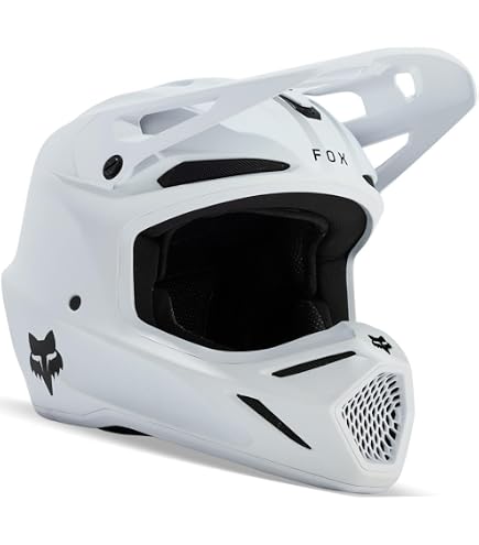 Amazon.com: Fox Racing V3 RS Optical Helmet (Fluorescent Red