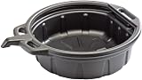 Draper 16L Oil Fluid Drain Pan 450mm UV Stabiliser Anti-Splash Drip Tray Black view 2