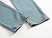 NITAGUT Men's Ripped Slim Straight fit Biker Jeans with Zipper Deco (38Wx32L, Vintage Denim)
