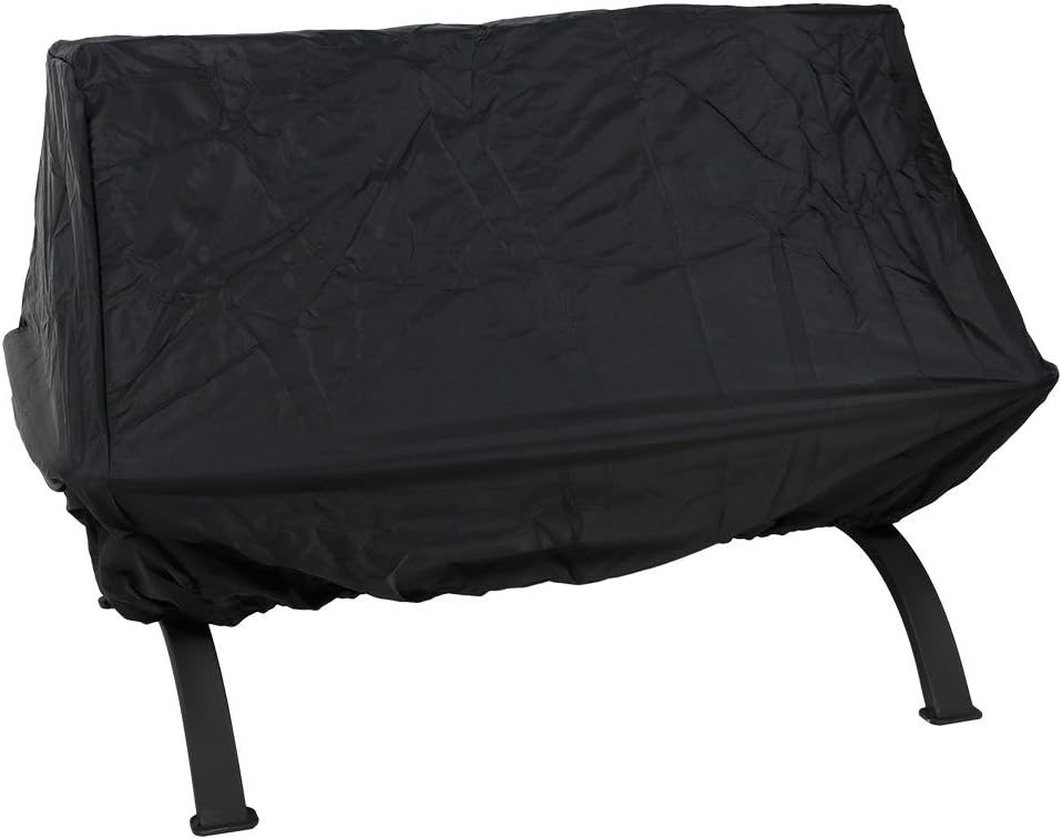 Sunnydaze Northland Outdoor Fire Pit - 36 Inch Large Wood Burning Patio & Backyard Firepit for Outside with Cooking BBQ Grill Grate, Spark Screen, Fireplace Poker, and Waterproof Cover : Garden & Outdoor