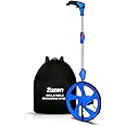 Zozen Measuring Wheel, Measure Wheel, Wheel Measuring Tool, Rolling Tape Measure Wheel - 3-Sections Collapsible with Backpack [Up To 10,000Ft]| 12’’ Diameter Wheel - Adapt to various roads.