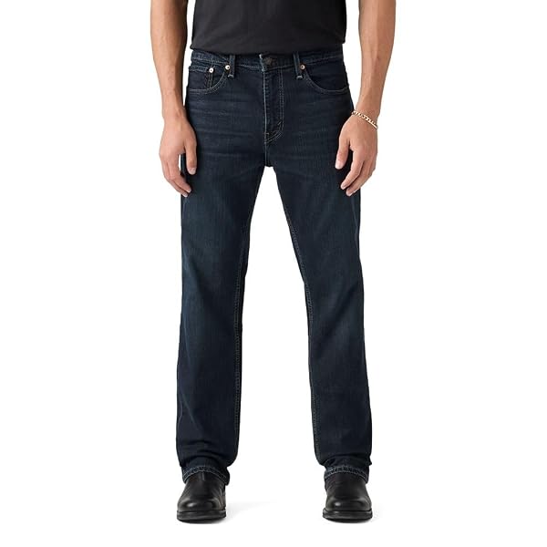 LEVI’S MEN’S 559 RELAXED STRAIGHT FIT JEAN – 31W X 32L – NAVARRO – STRETCH