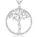 Ado Glo Her Birthday Gifts - 'Family Tree of Life' Pendant Necklace - Fashion Jewelry for Women and Girls - Anniversary Present for Sister, Wife, Daughter, Granddaughter, Grandma, Mom