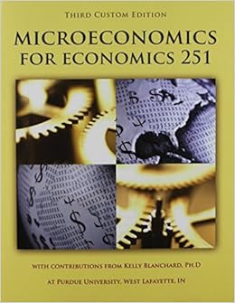 Microeconomics Purdue Custom Pearson Higher Education