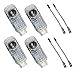 Klinee Audi Accessories Car Door LED Lighting Logo Projector Courtesy Welcome Lights For Audi (4-Pack)thumb 4