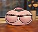Yonger Underwear Lingerie Bra Case Storage Travel Bag Lingerie Bag for Silica gel Bra Pink