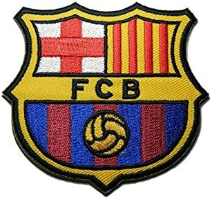 Fc Barcelona Futbol Football Soccer Iron-on Embroidered Patch Emblem Logo Badge Applique