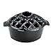 2.2 qt Enamel Woodstove Steamer - Lattice Top primary