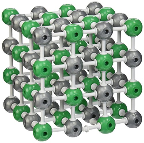 Molecular Models Company 14-NaCl197 Sodium Chloride Crystal Model Kit (Pack of 208)