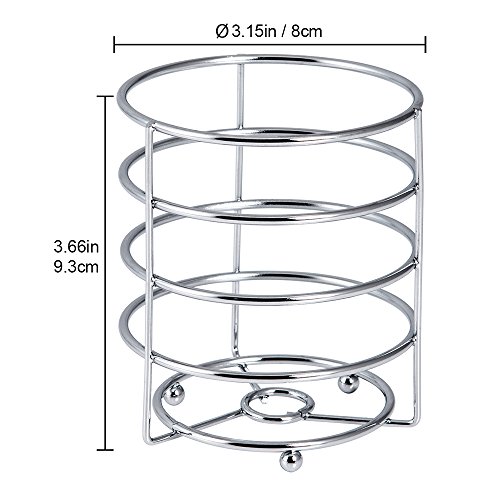 Allure Home Creations Wireware 5-Piece Bathroom Accessory Set - 1 Lotion Pump, 1Toothbrush Holder,1 Soap Dish,1 Tumbler and 1 Wastebasket
