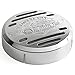 Krator Yamaha / Kawasaki Cruisers with 3 1/4" Round Horn Chrome "Live to Ride" Eagle V Twin Horn Cover - V-Star 650 1100 Classic Custom Vulcan 800 and More! (1998-2013)