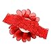 Baby Girls Headbands Chiffon Flower Soft Lace Band Big Bow Hair Accessories for Newborn Infants Toddlers Girls 12PCS