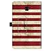 Fintie Folio Case for Samsung Galaxy Tab A 8.0 2018 Model SM-T387, Slim Fit Premium Vegan Leather Stand Cover, US Flag