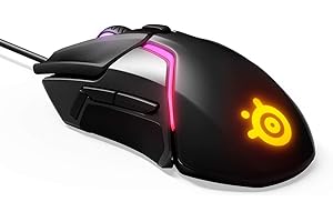 SteelSeries Rival 600 Gaming Mouse - 12,000 CPI TrueMove3Plus Dual Optical Sensor - 0.5 Lift-off Distance - Weight System - RGB Lighting,black