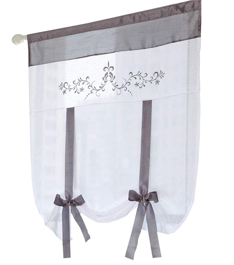 Best 5 Pc Embroidered Kitchen Curtains