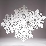 Beistle Party Decoration Pkg Snowflake Cutouts 14