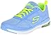 Skechers Sport Women's Air Infinity Fashion Sneaker,Light Blue/Yellow,7 M US