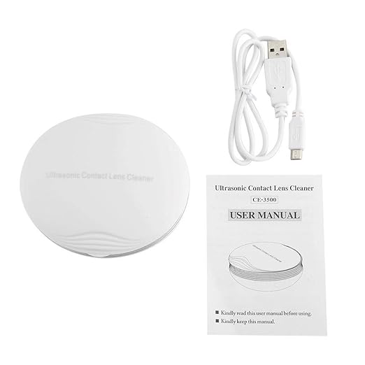 Limpiador de lentes de contacto, vibración de microondas Lente de ...