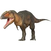PNSO Dinosaur Museums Series: Lucas the Giganotosaurus | 1:35 Giganotosaurus Exhibit Set - Opening Jaw - Transparent Support - 48-Page Manual - 20 Posters - 15+