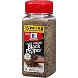 McCormick Pure Ground Black Pepper, 6 Ounce