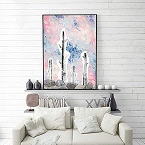 Framed Canvas Home Artwork Decoration Golden Abstract Style Canvas Wall Art for Living Room, Bedroom - 16x24 inches