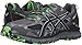 ASICS Men's Gel-Scram 3 Trail Runner, Carbon/Black/Green Gecko, 12 M US