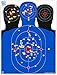 Big Dawg Targets - 18 X 24 Inch Triple Silhouette Reactive Splatter Target - 10 Pack