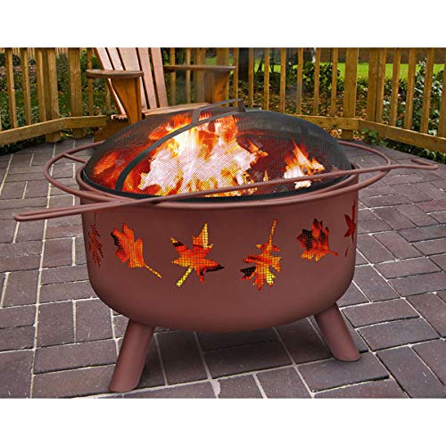 Landmann Usa Big Sky Firepit And Grill Tree Leaves Buy Online