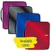 Five Star 2 Inch Zipper Binder, 3 Ring Binder, 6-Pocket Expanding File, Durable, Red (72184)