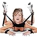 Fetish Bondage Restraints Straps Kits - Adjustable Hand & Ankle Cuffs With Soft Pillow For Female,Male and Couple Black