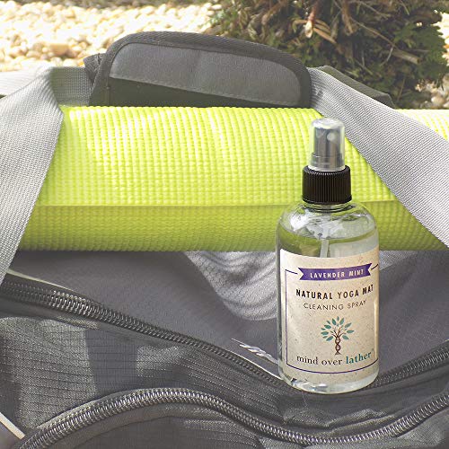 Mind Over Lather 100 Natural Yoga Mat Cleaning Spray Larger 8 OZ