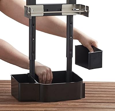 Mr. Bar-B-Q 40291Y Barbecue Caddy, Black