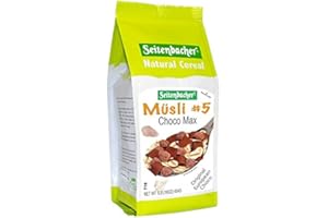 Seitenbacher Muesli #5 Choco Muesli, 3 pack 16-Ounce bags, made in Germany