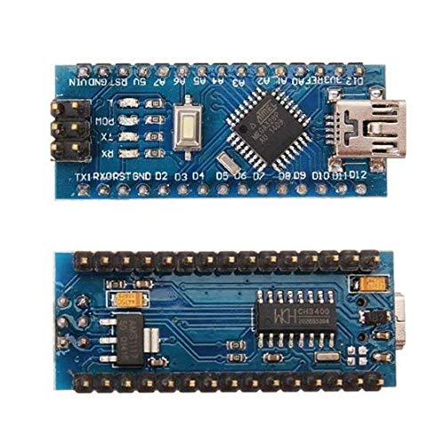 FTCBlock Mini Nano V3.0 ATmega328P Microcontroller Board with USB Cable for Arduino (1pcs Board+1pcs Cable)