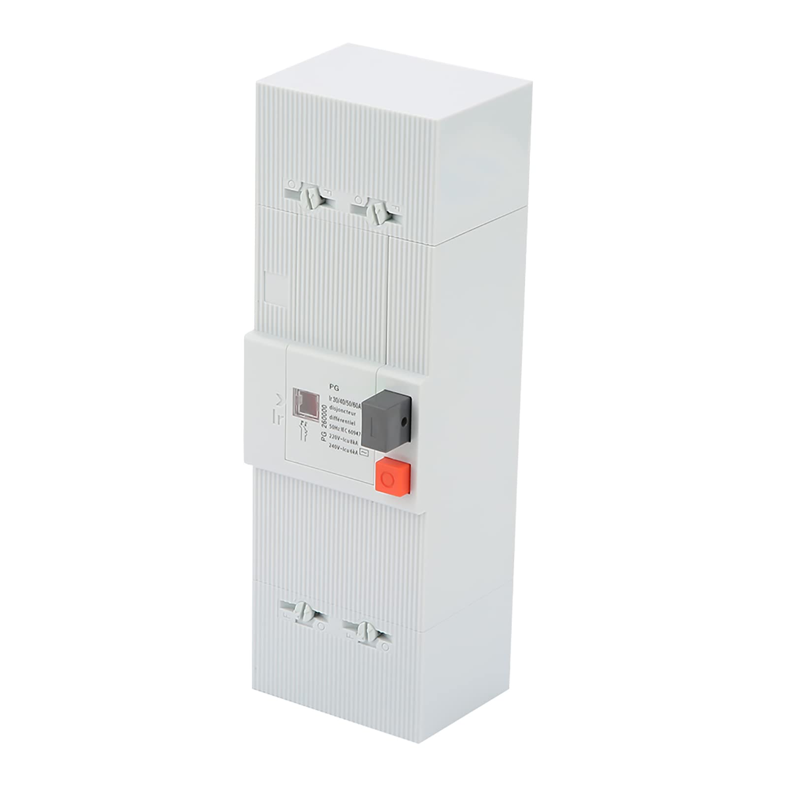 Broco 50Hz/60Hz Circuit Breaker Protective Air Switch Low Voltage Circuit Breaker 2-pole Multiple Protection Switch 30-60A