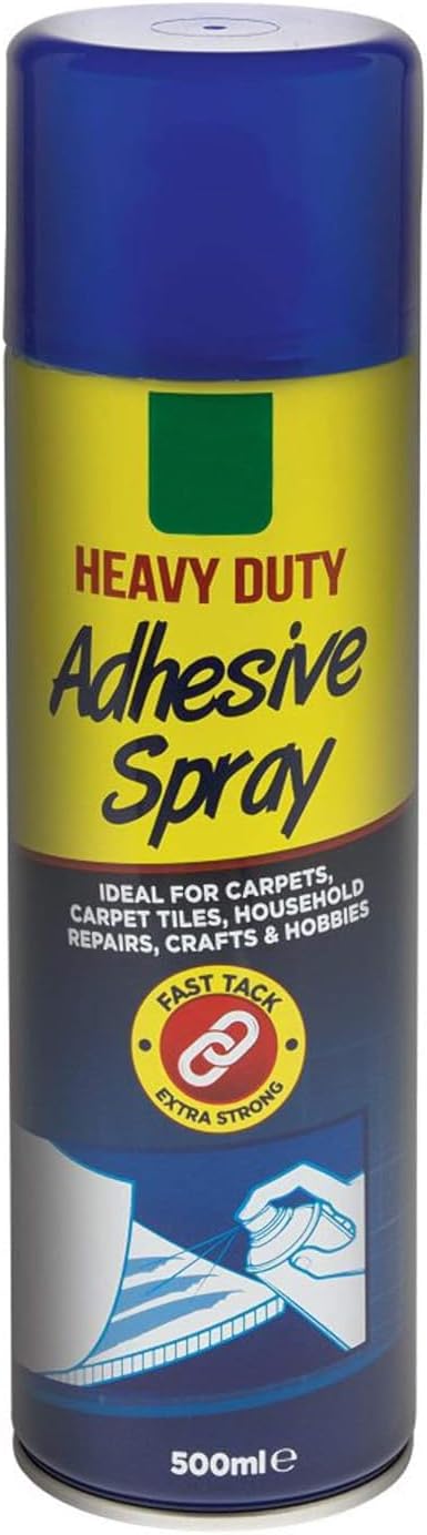 151 Heavy Duty Adhesive Spray 500ml Fast Acting for Carpets Flooring Tiles